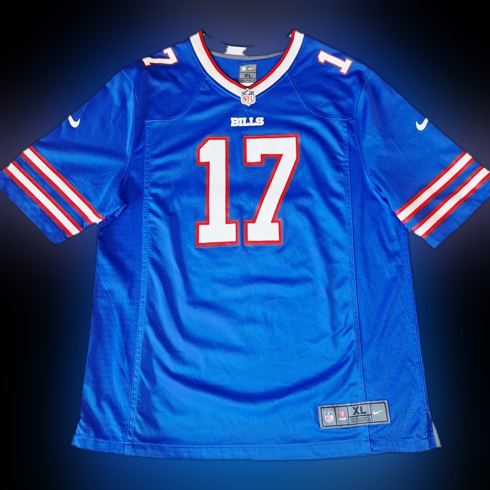 NFL Blue and Red Men's Jersey